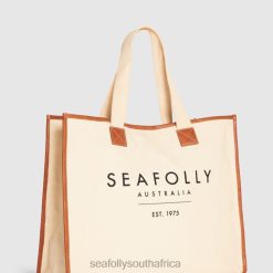 Accessories Sand 6XZD4763 Women Seafolly Canvas Tote Bag