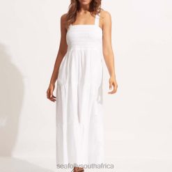 Clothes White 6XZD4677 Women Seafolly Beach House Dress
