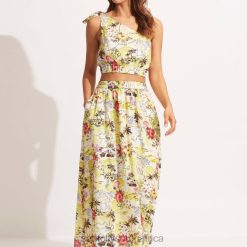 Clothes Wild Lime 6XZD4729 Women Seafolly Coast To Coast Skirt