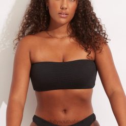 Swimwear Black 6XZD4260 Women Seafolly Sea Dive Tube Top
