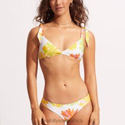 Swimwear Limelight 6XZD4482 Women Seafolly Palm Springs Hipster PantLime Light