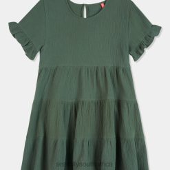 Swimwear Moss 6XZD4805 Children Seafolly Girls Tiered Beach Cover Up