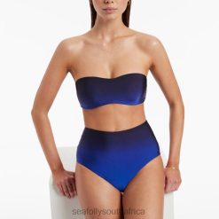 Swimwear Ocean 6XZD4279 Women Seafolly Oia Sunset High Waist Bikini Bottom