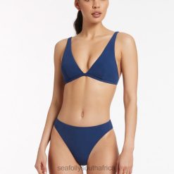 Swimwear Pacific Blue 6XZD4474 Women Seafolly Jetset High Legline Pant