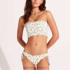 Swimwear Soft Olive 6XZD4543 Women Seafolly Summer Crush Loop Tie Side Pant